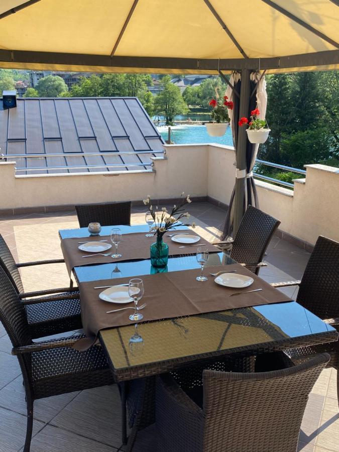 Apartman River Una Bihac Bagian luar foto